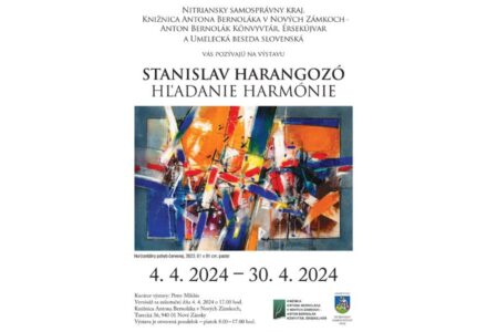 Výstava: Stanislav Harangozó – Hľadanie harmónie