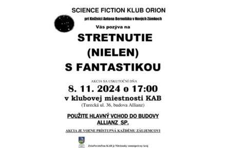 Stretnutie (nielen) s fantastikou