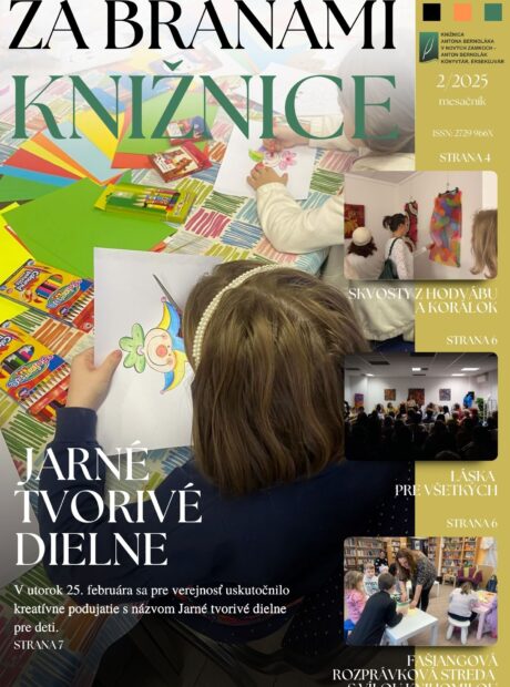 Za bránami knižnice február 2025, 2025, roč. 5, č. 2