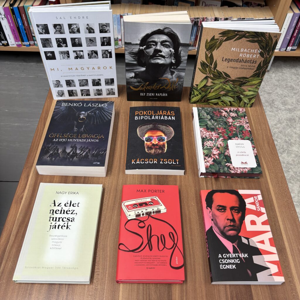 Nové knihy – Zakúpené knihy