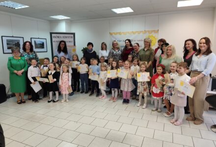 Predškoláci zažiarili na podujatí Mám básničku na jazýčku/Ajkamról versem szól - titulné foto