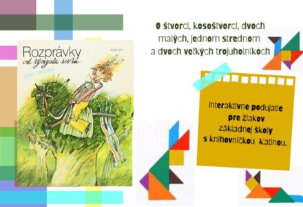 O štvorci, kosoštvorci, dvoch malých, jednom strednom a dvoch veľkých trojuholníkoch - titulný obrázok