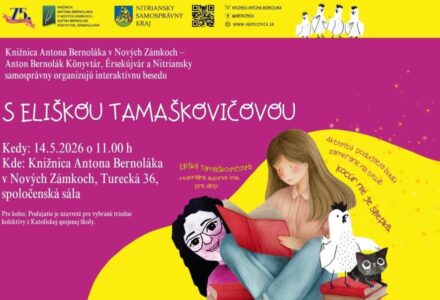 Beseda s Eliškou Tamaškovičovou - titulné foto