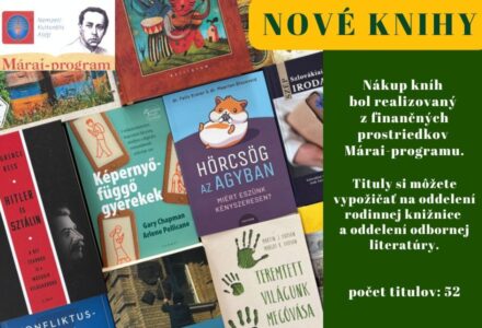 Nové knihy – Zakúpené knihy - titulný obrázok