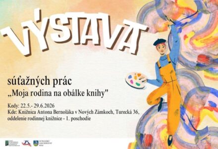 Výstava súťažných prác „Moja rodina na obálke knihy“ - titulný obrázok