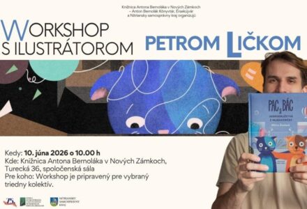 Workshop s ilustrátorom Petrom Ličkom - titulné foto