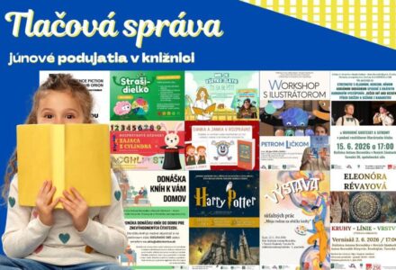 V júni knižnica ponúkne literárne, dramatické a výtvarné umenie i stretnutie s ilustrátorom - titulné foto