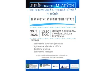 Jurík očami mladých – slávnostné vyhodnotenie súťaže - titulné foto