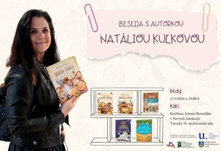 Beseda s autorkou Natáliou Kuľkovou - titulné foto