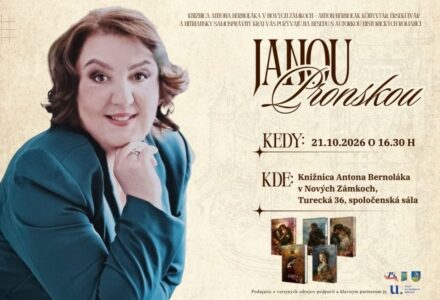 Beseda s autorkou Janou Pronskou - titulný obrázok