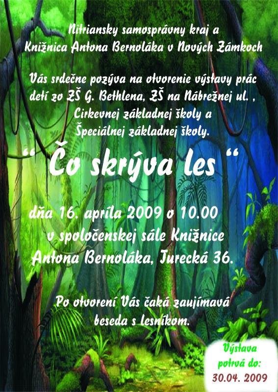 Čo skrýva les - titulný obrázok